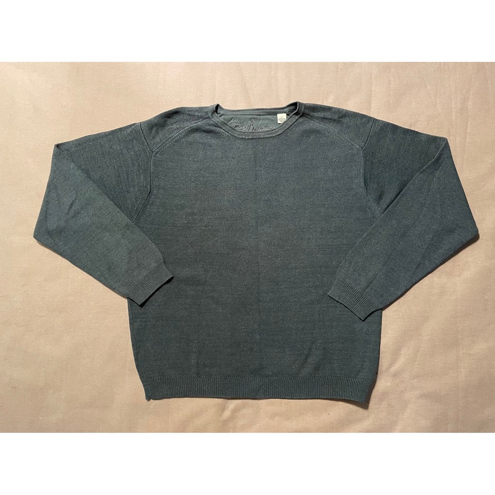 Tommy Bahama Long Sleeve Crewneck Sweatshirt Men's Size L Green Silk Blend